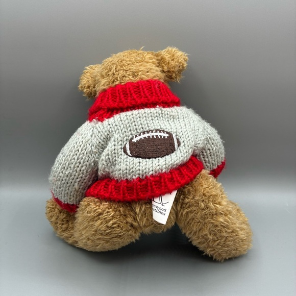 Vintage Ohio State Buckeyes Ridgewood Collectables Teddy Bear Plush 9” - Picture 2 of 8